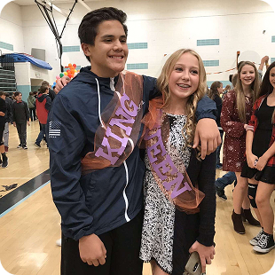 Kaylee and Adrien 8th Grade