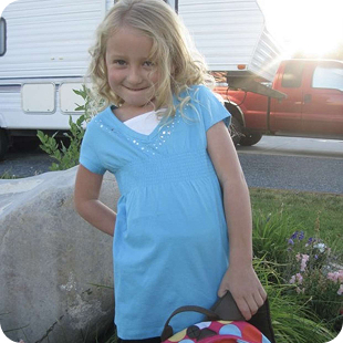 Kaylee as a kid